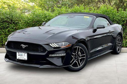 Shadow Black 2023 Ford Mustang EcoBoost Premium
