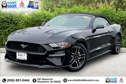Shadow Black 2023 Ford Mustang EcoBoost Premium