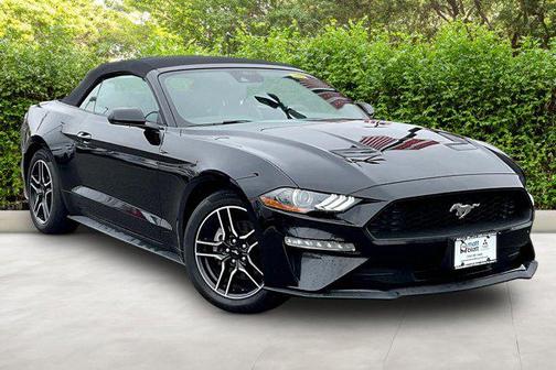 Shadow Black 2023 Ford Mustang EcoBoost Premium