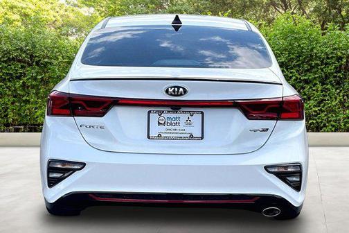 Snow White Pearl 2021 Kia Forte GT-Line