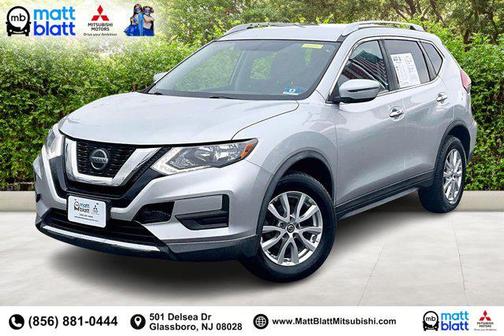 Brilliant Silver 2018 Nissan Rogue SV