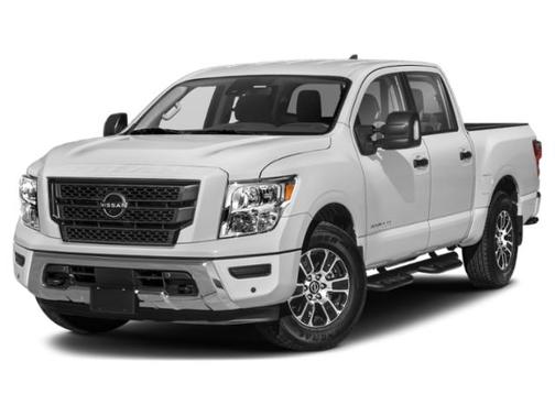 Glacier White 2024 Nissan Titan SV