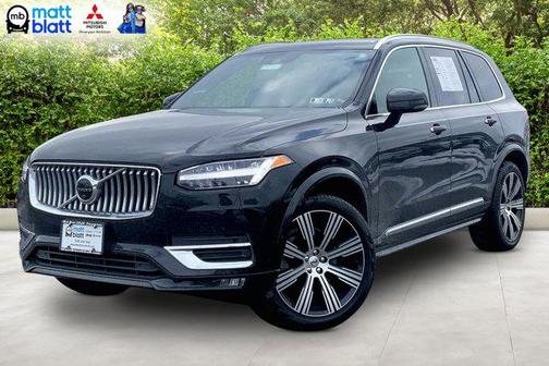 Onyx Black Metallic 2022 Volvo XC90 T6 Inscription