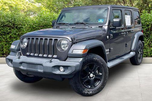 Granite Crystal Metallic Clearcoat 2018 Jeep Wrangler Unlimited Sport