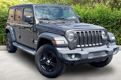 Granite Crystal Metallic Clearcoat 2018 Jeep Wrangler Unlimited Sport