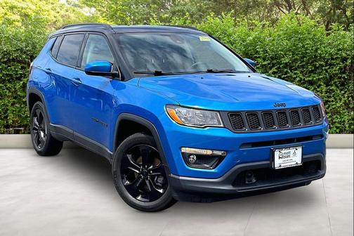 Laser Blue Pearlcoat 2021 Jeep Compass Latitude