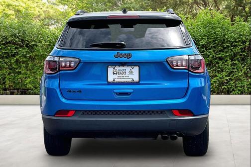 Laser Blue Pearlcoat 2021 Jeep Compass Latitude