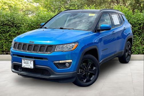 Laser Blue Pearlcoat 2021 Jeep Compass Latitude