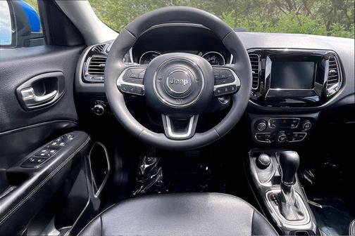 Laser Blue Pearlcoat 2021 Jeep Compass Latitude