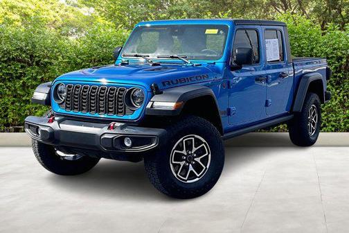 Hydro Blue Pearlcoat 2024 Jeep Gladiator Rubicon