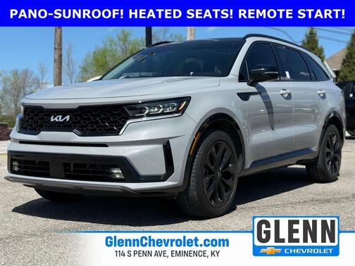 Wolf Gray 2022 Kia Sorento SX