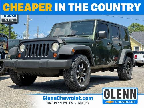 Jeep Green Metallic Clearcoat 2009 Jeep Wrangler Unlimited X