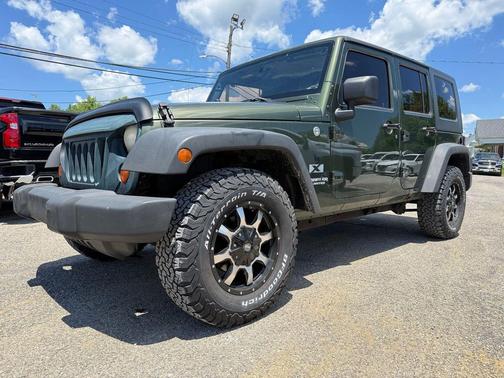 Jeep Green Metallic Clearcoat 2009 Jeep Wrangler Unlimited X