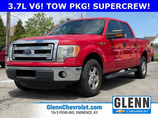 Vermillion Red 2013 Ford F-150 XLT