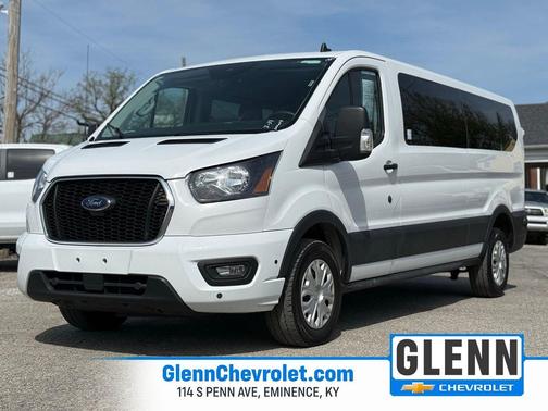 Oxford White 2024 Ford Transit-350 XLT