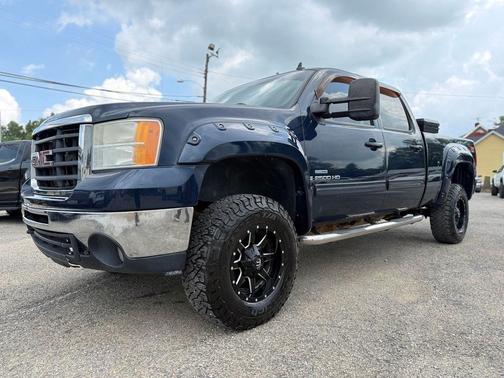Deep Blue Metallic 2008 GMC Sierra 2500 SLT
