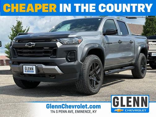 Sterling Grey Metallic 2023 Chevrolet Colorado Trail Boss