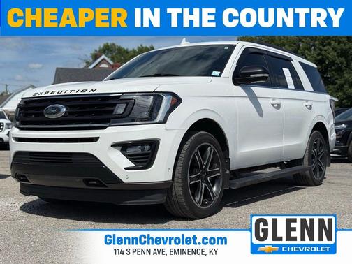 Star White Metallic Tri-Coat 2021 Ford Expedition Limited