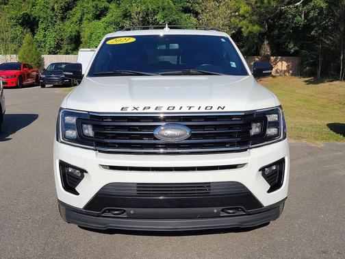 Star White Metallic Tri-Coat 2021 Ford Expedition Limited