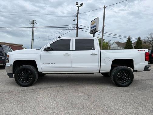Summit White 2018 Chevrolet Silverado 1500 1LT