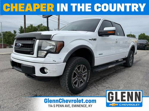 Oxford White 2013 Ford F-150 FX4