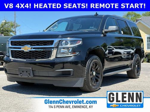 Black 2018 Chevrolet Tahoe LT