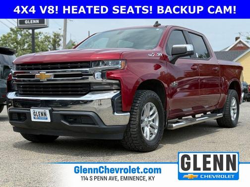 Cajun Red Tintcoat 2019 Chevrolet Silverado 1500 LT