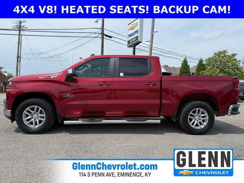 Cajun Red Tintcoat 2019 Chevrolet Silverado 1500 LT