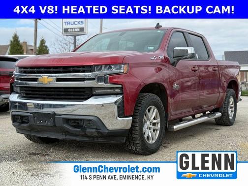 Cajun Red Tintcoat 2019 Chevrolet Silverado 1500 LT