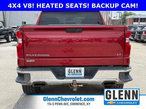Cajun Red Tintcoat 2019 Chevrolet Silverado 1500 LT