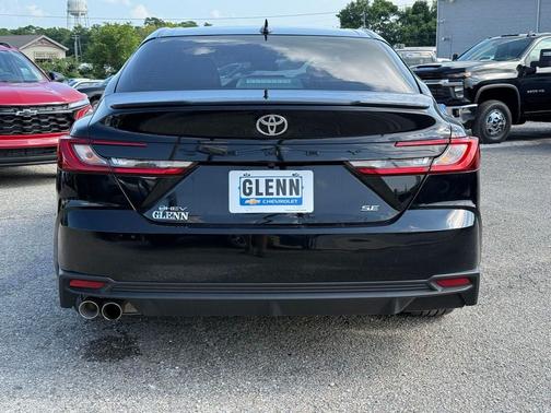 Midnight Black Metallic 2025 Toyota Camry SE