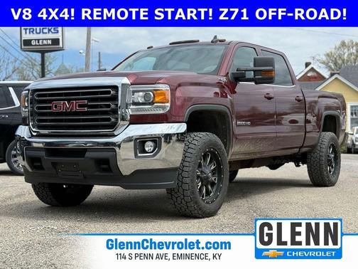 Deep Garnet Metallic 2017 GMC Sierra 2500 SLE