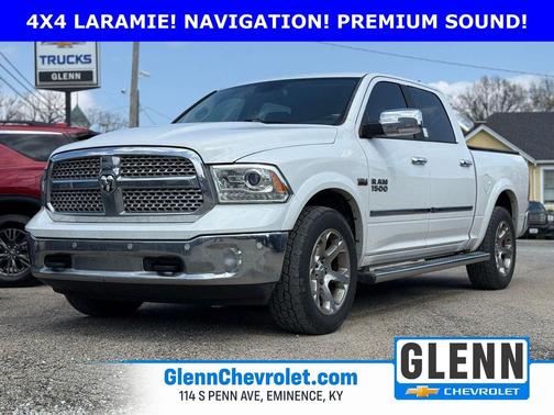 Bright White Clearcoat 2018 RAM 1500 Laramie