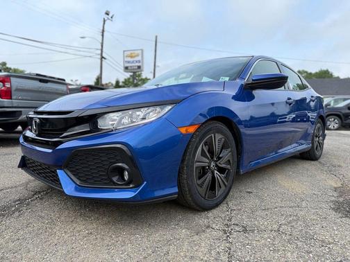Aegean Blue Metallic 2017 Honda Civic EX