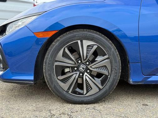 Aegean Blue Metallic 2017 Honda Civic EX