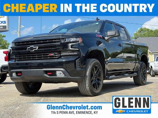 Black 2022 Chevrolet Silverado 1500 Limited LT Trail Boss