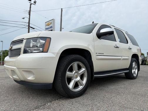 White Diamond Clearcoat 2008 Chevrolet Tahoe LTZ
