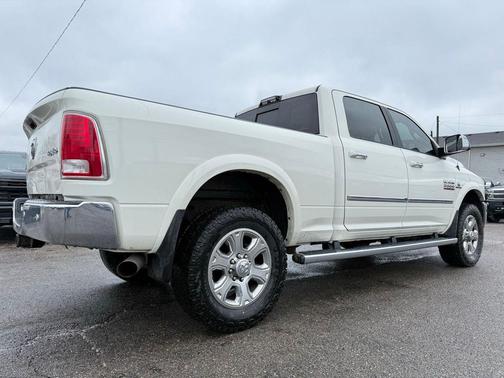 Pearl White 2017 RAM 2500 Laramie Crew Cab 4x4 6'4' Box