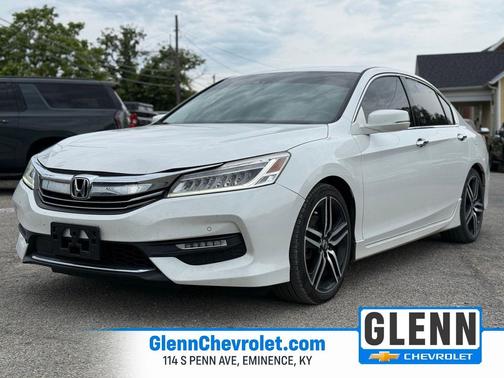 White Orchid Pearl 2016 Honda Accord Touring