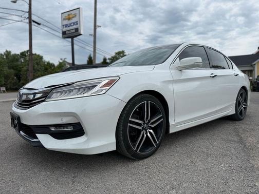 White Orchid Pearl 2016 Honda Accord Touring