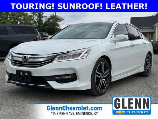 White Orchid Pearl 2016 Honda Accord Touring
