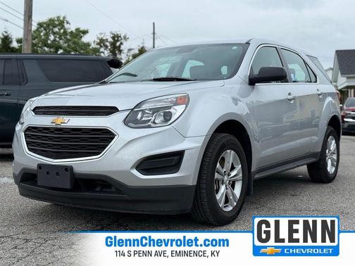 Silver Ice Metallic 2017 Chevrolet Equinox LS
