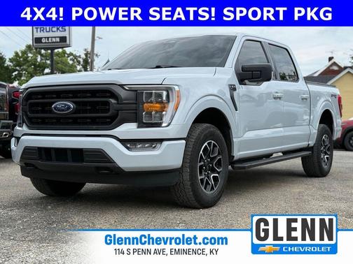 Space White Metallic 2022 Ford F-150 XLT