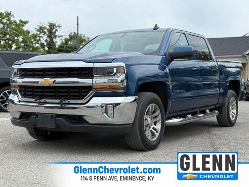 Deep Ocean Blue Metallic 2018 Chevrolet Silverado 1500 1LT