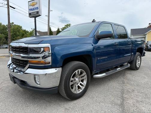 Deep Ocean Blue Metallic 2018 Chevrolet Silverado 1500 1LT