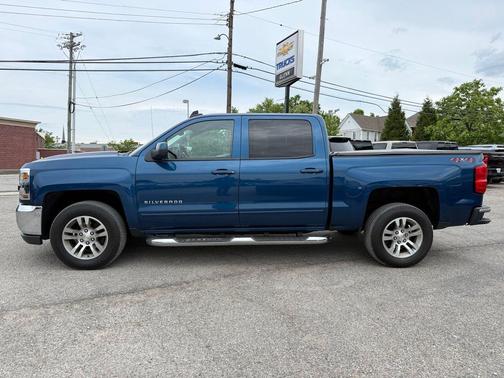 Deep Ocean Blue Metallic 2018 Chevrolet Silverado 1500 1LT