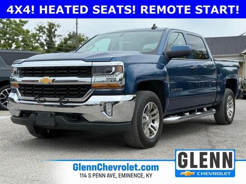Deep Ocean Blue Metallic 2018 Chevrolet Silverado 1500 1LT