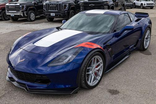 Admiral Blue Metallic 2018 Chevrolet Corvette Grand Sport