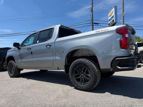 Sterling Gray Metallic 2026 Chevrolet Silverado 1500 Custom Trail Boss