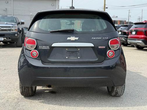 Black Granite Metallic 2015 Chevrolet Sonic LTZ